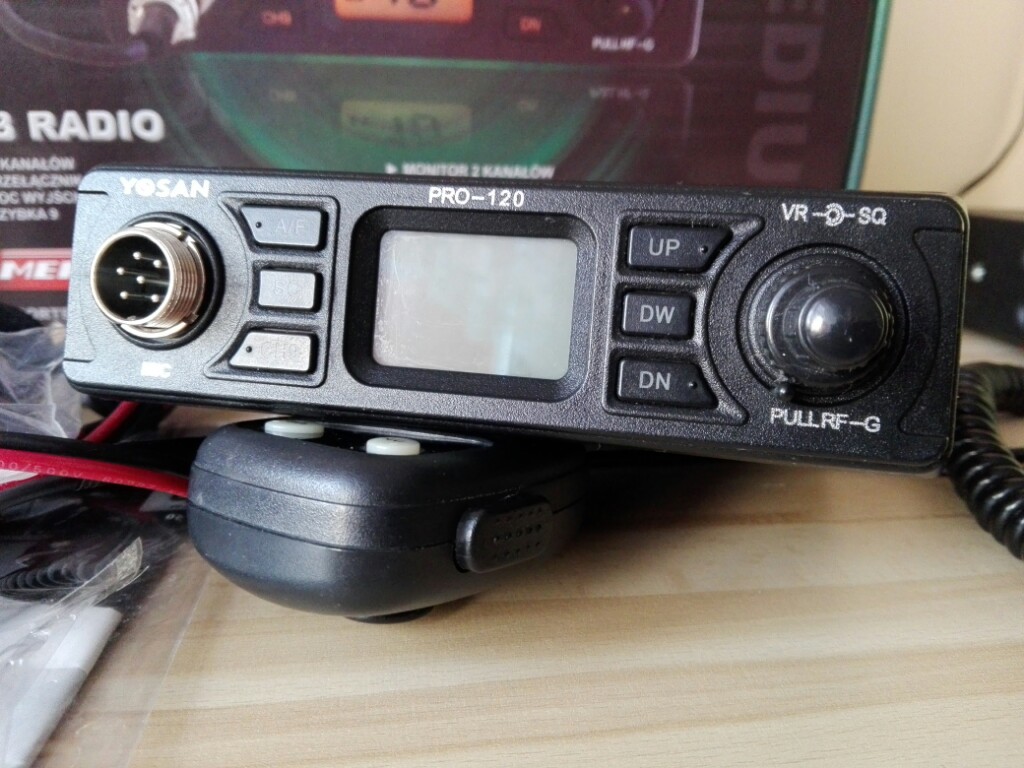 Radio cb Yosan Pro 120 komplet