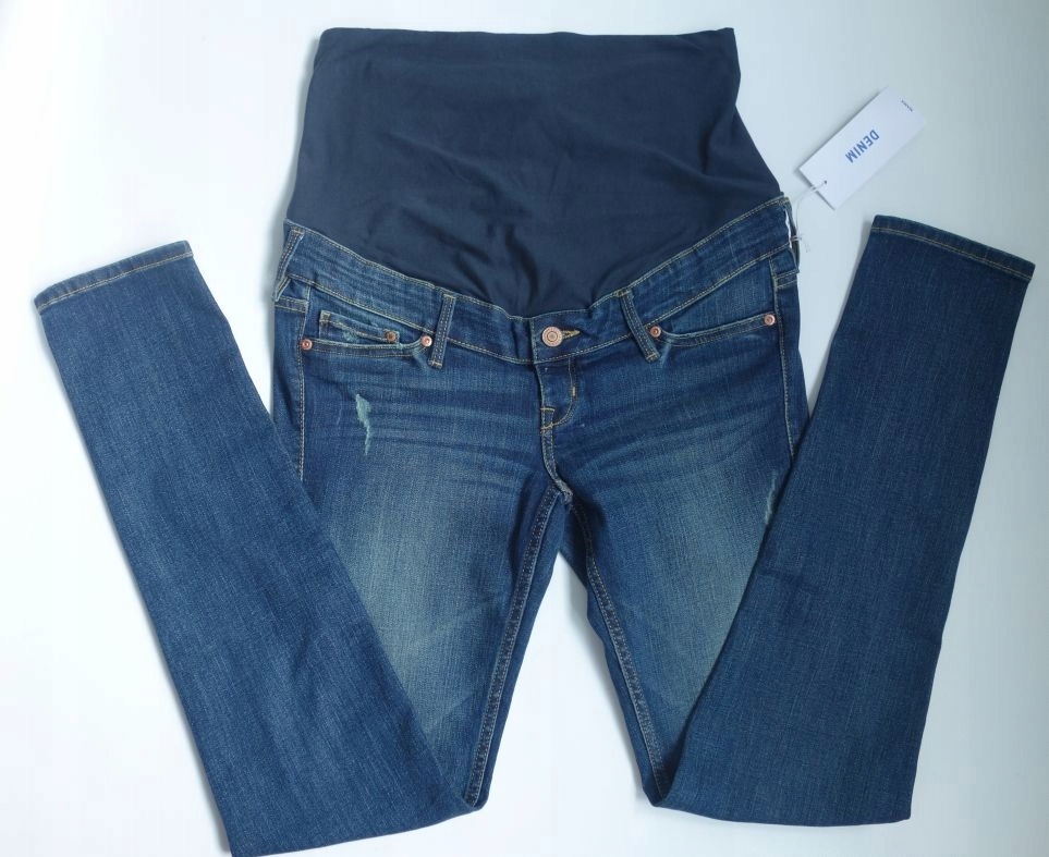 H&M Mama NOWE jeansy ciążowe 42/XL spodnie