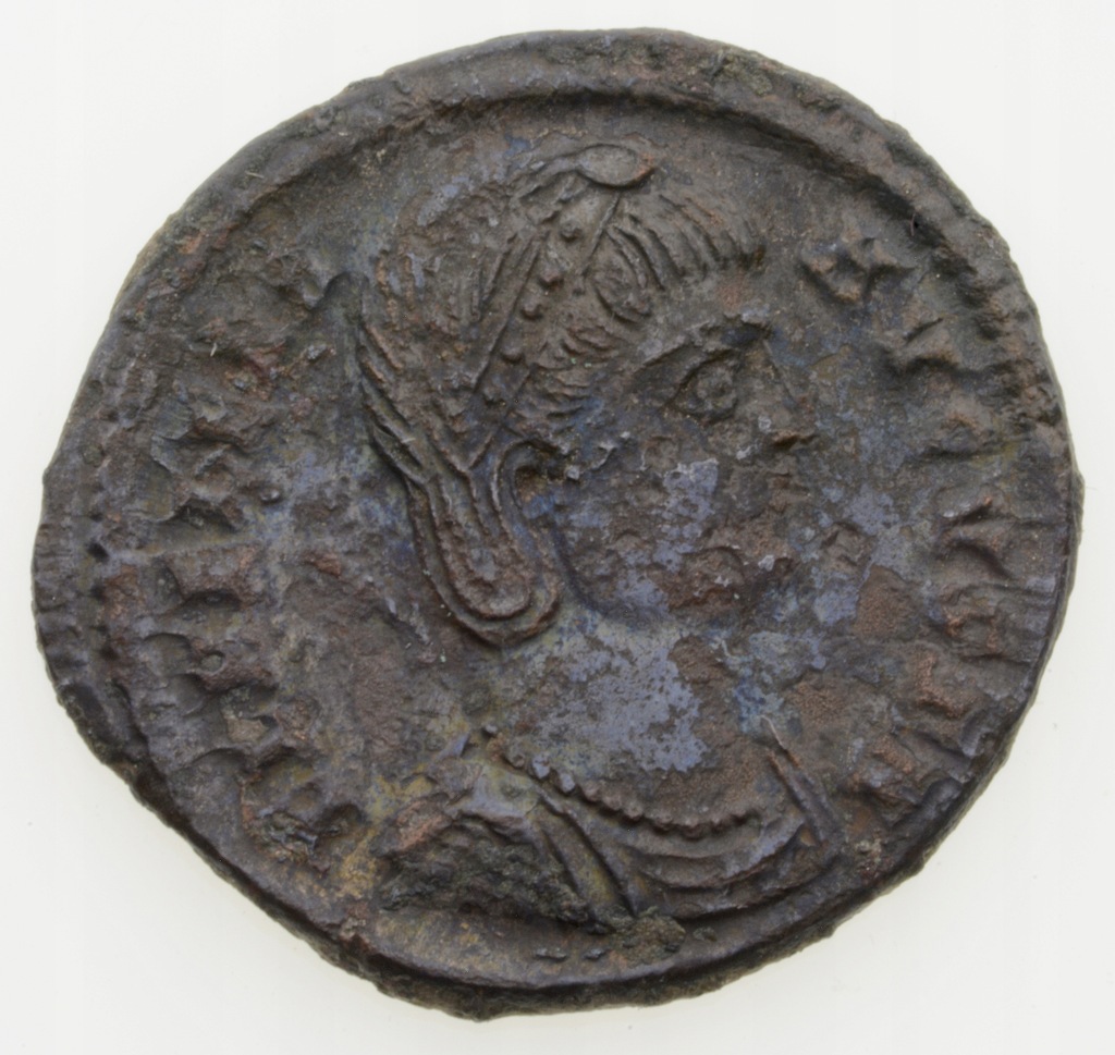 Follis 324-325 święta Helena, Cesarstwo. Rzadki R2