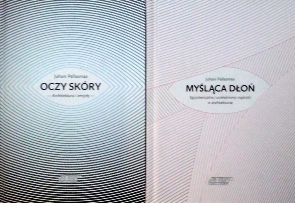 PALLASMAA OCZY SKÓRY + MYŚLĄCA DŁOŃ KOMPLET