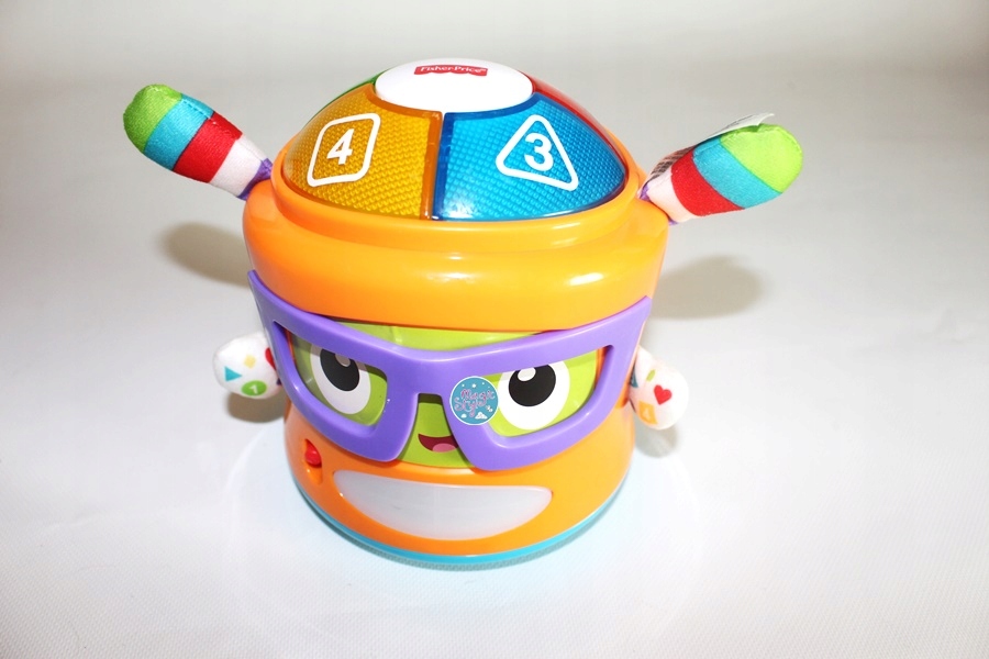 Fisher Price DJ Franio Bat&amp;Boogie Rytmy Robot