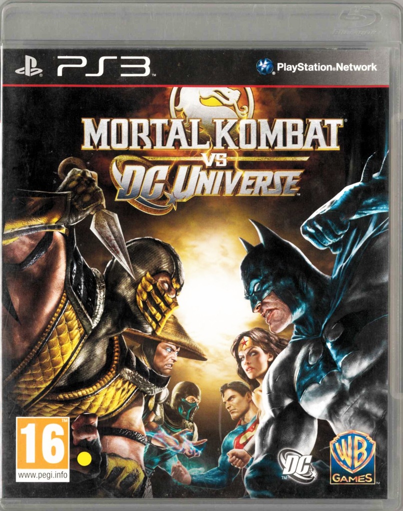 Mortal Kombat DC Universe PS3  ZERO RYS !!!