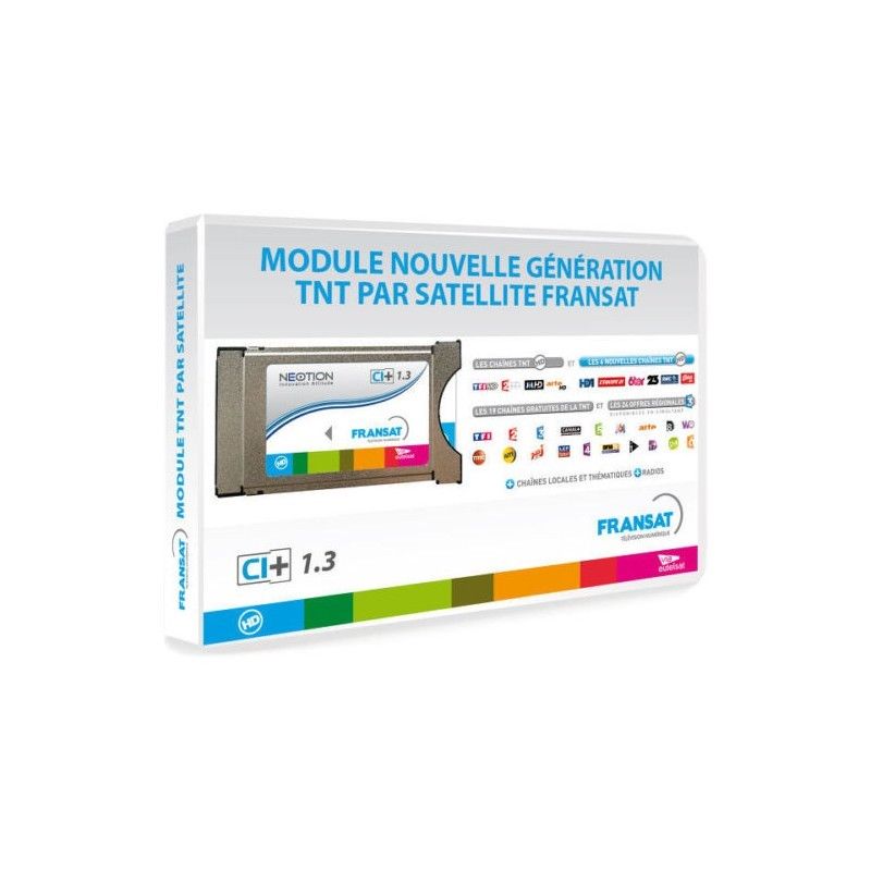 Moduł CI+1.3 Fransat HD+karta TV francuska 