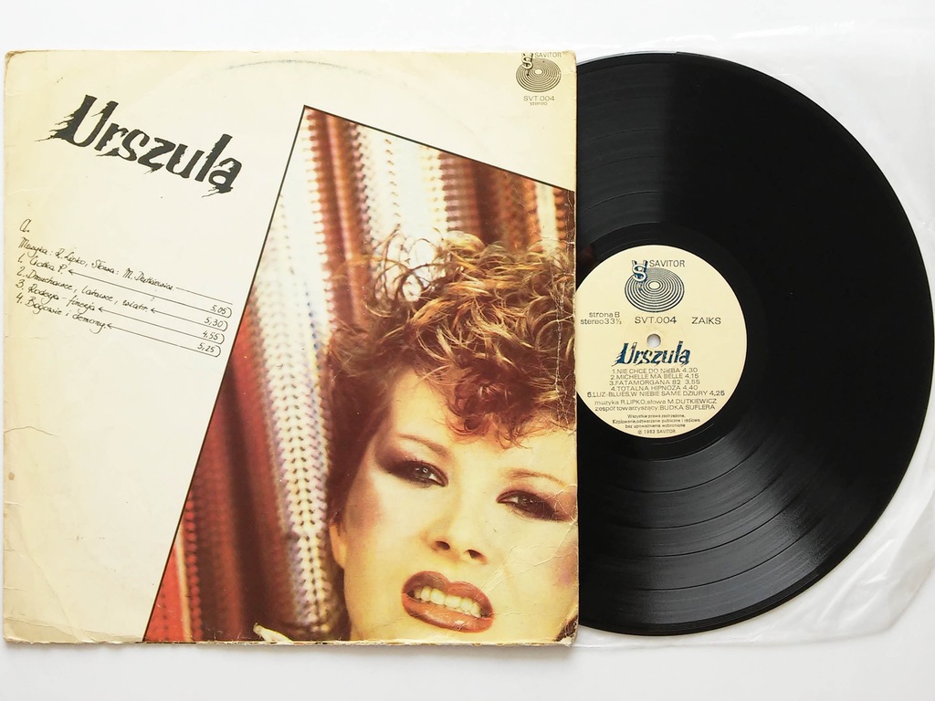 LP: Urszula: Dmuchawce, Latawce, Wiatr 1983 DEBIUT