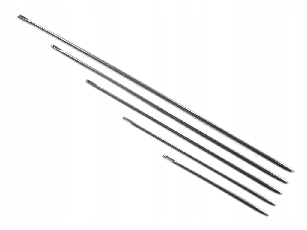 Igła tapicerska opływowa duża do szycia skóry 10cm - 6996679046