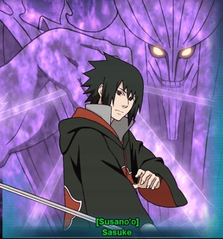 Naruto Online - Sasuke Susano i inne - kończę grę