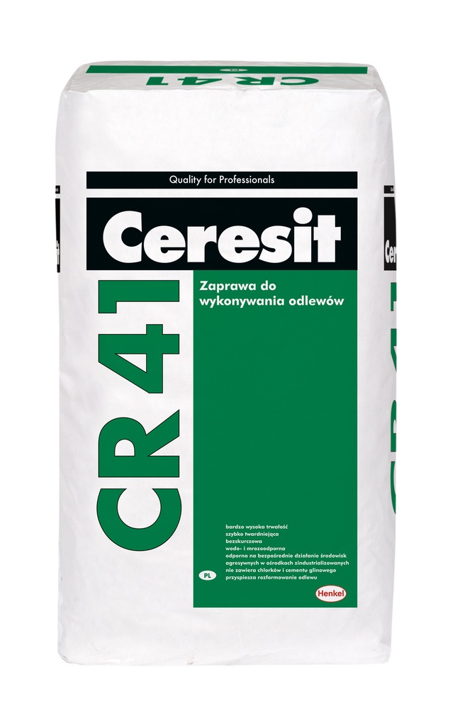 CERESIT CR 41 ZAPRAWA DO ODLEWÓW 25 KG
