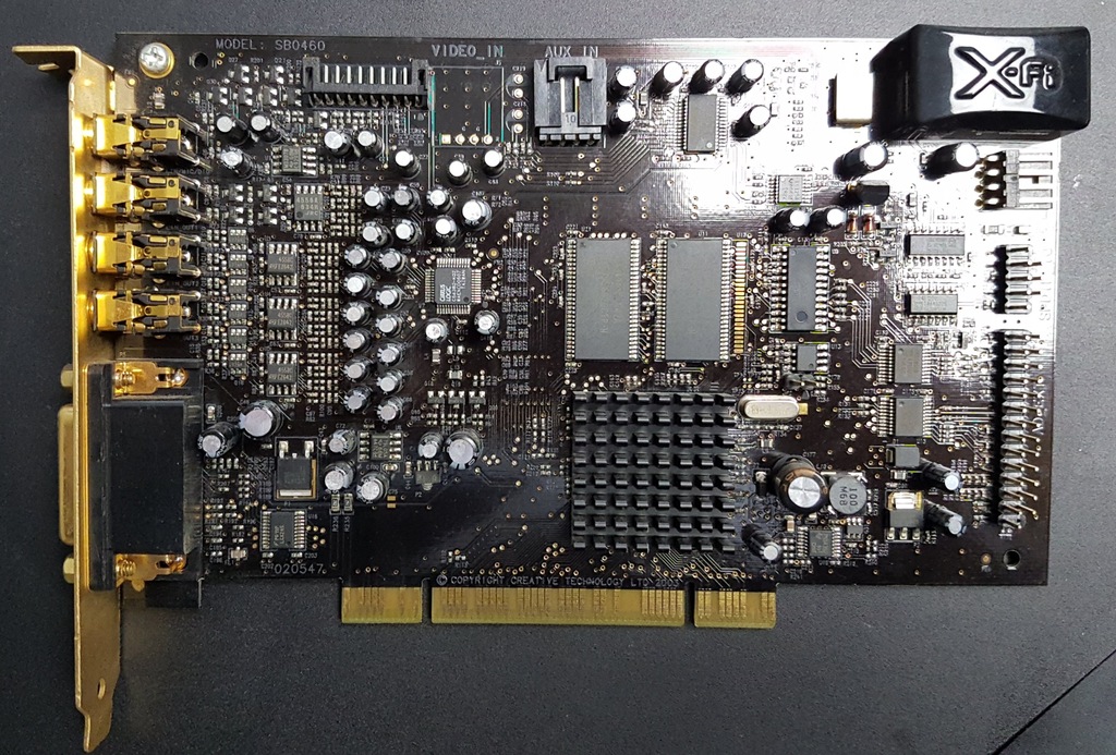 Creative Sound Blaster X-Fi Fatality SB0460 PCI