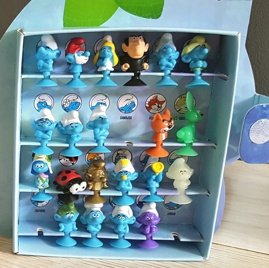 Stikeez Stikeezy Figurka Lidl Smerf Smerfy