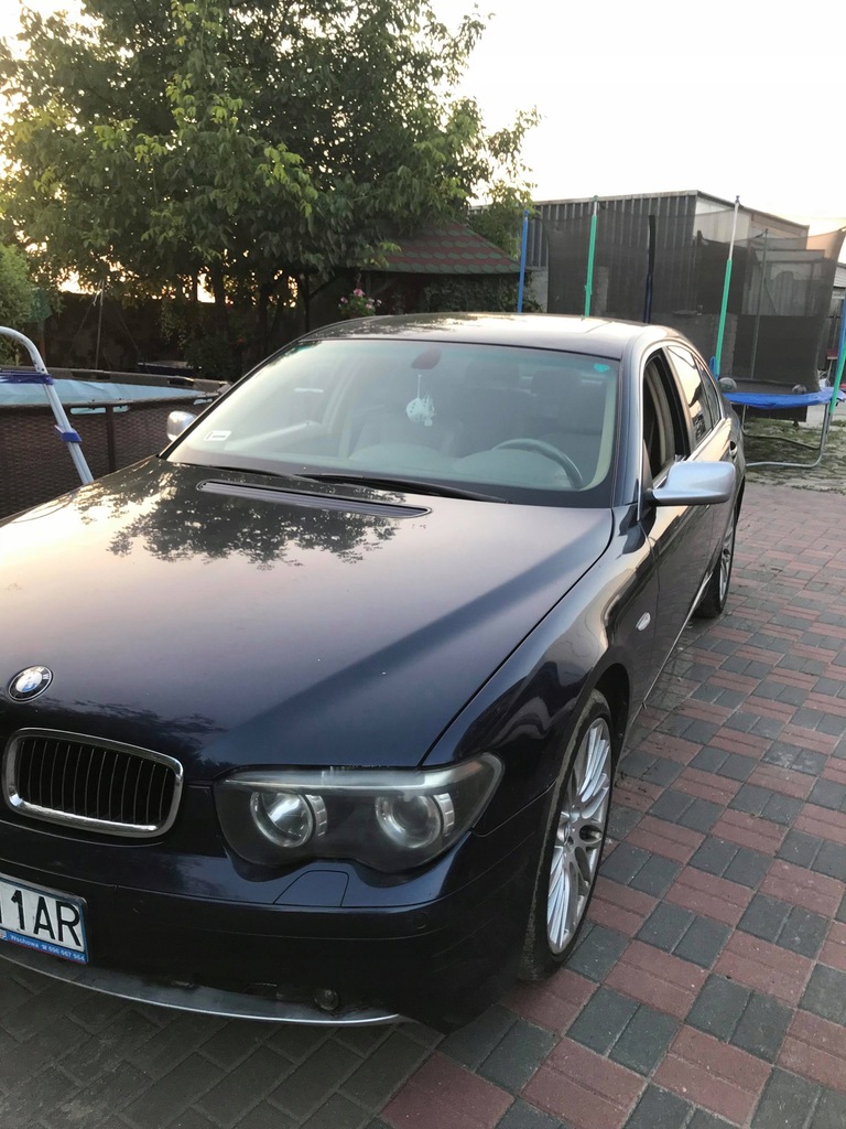 BMW Seria 7 E65/66 Benzyna Sedan 7477159403 oficjalne