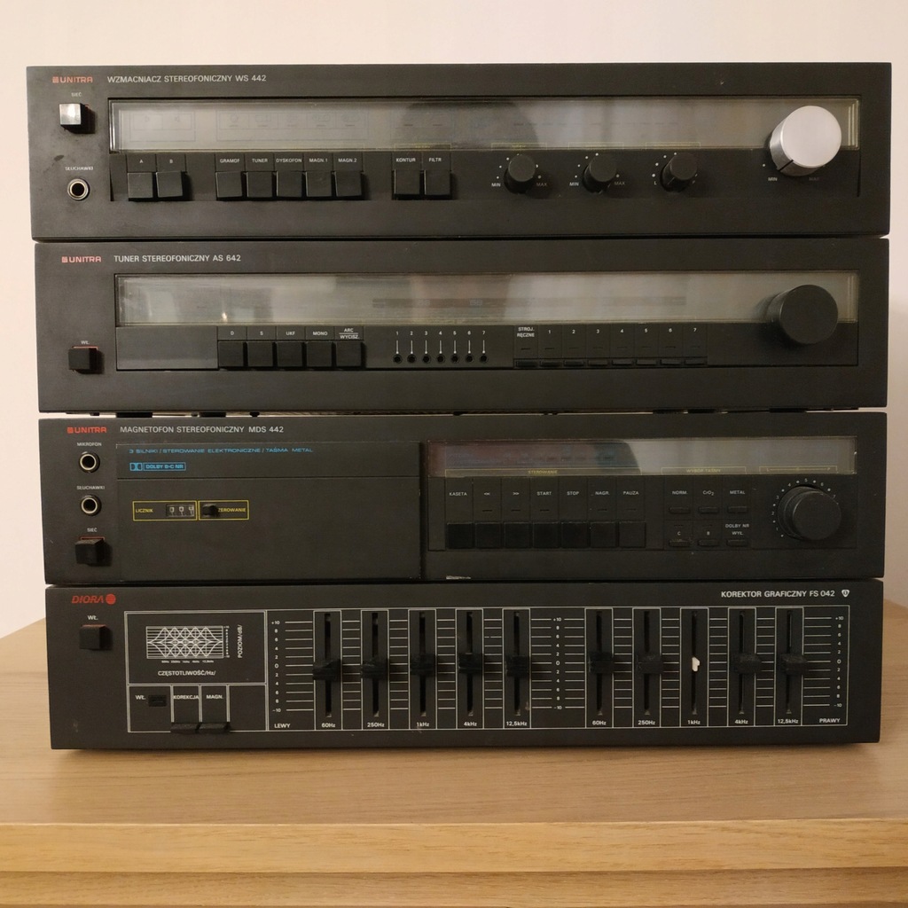 Unitra Diora SSL 042 Wieża 442 Szuflada