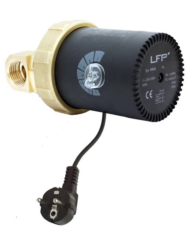 POMPA CYRKULACYJNA C.W.U. ERGA LESZNO + Kabel LFP