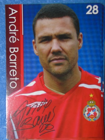 Andre Barreto AUTOGRAF (Wisła Kraków)