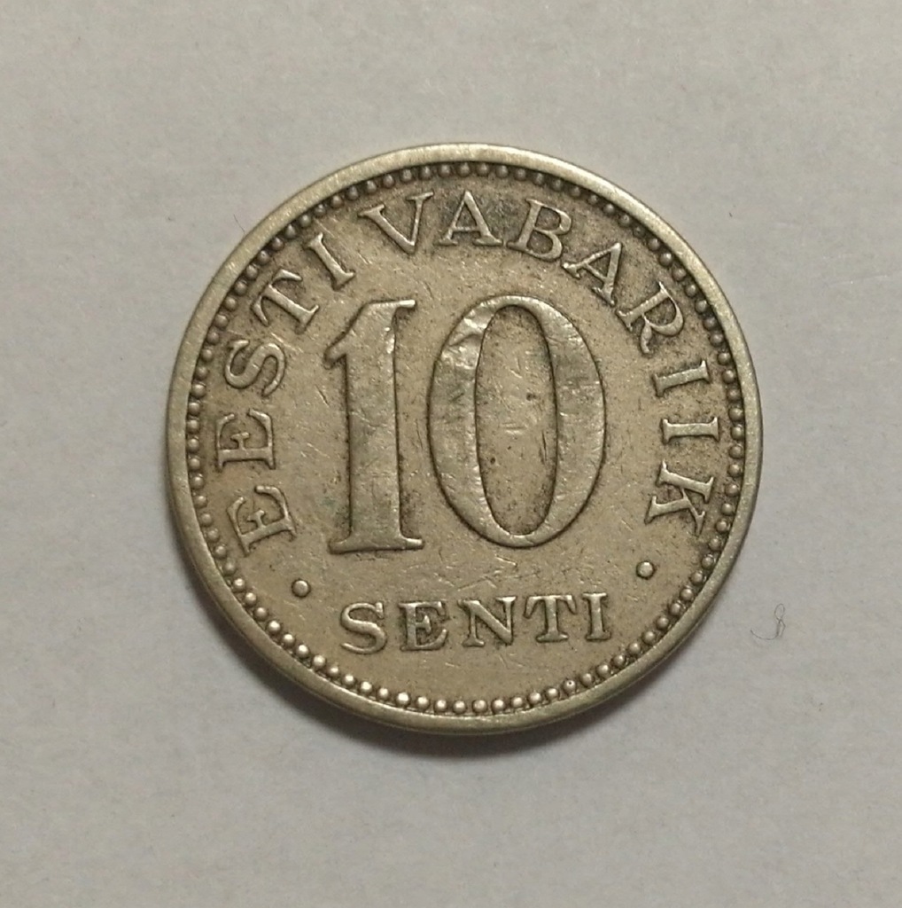 Estonia 10 Senti 1931