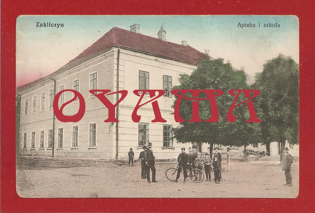 ZAKLICZYN - k. Myślenice Siepraw - apteka i szkoła