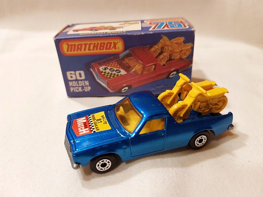 Matchbox 60 best sale holden pick up