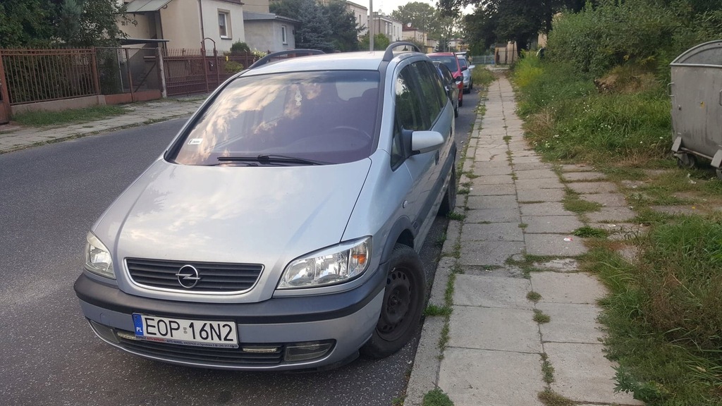 Opel Zafira 2,2 GAZ 7 Osobowa Nowy Rozrząd (F.VAT)