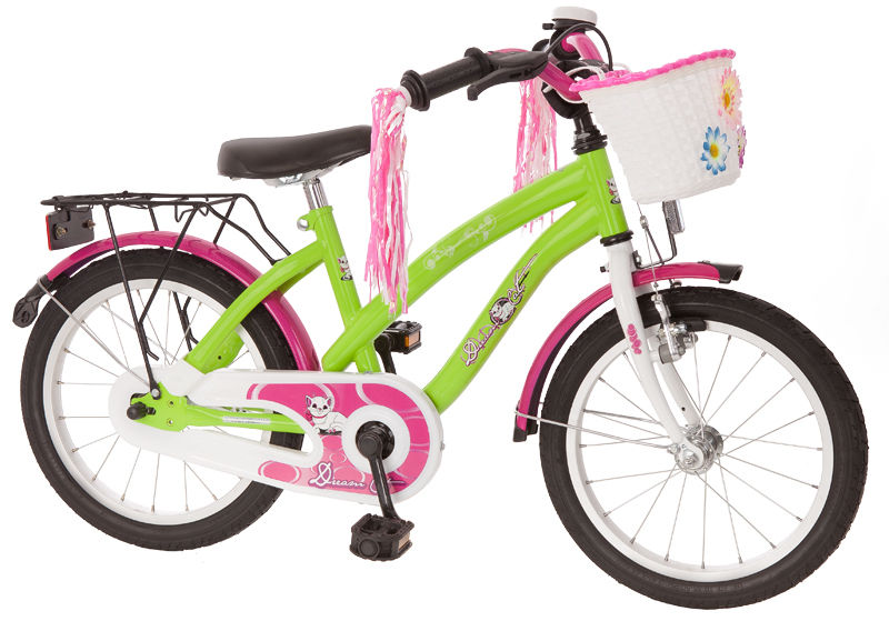 ROWER DZIECIĘCY 18'' DREAM CAT Z KOSZYKIEM