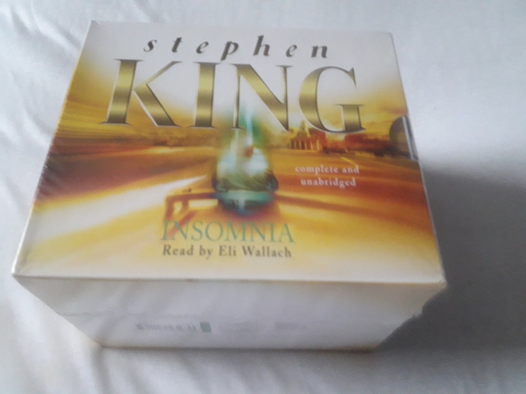 Stephen King Insomnia audiobook 24 CDs unabridged