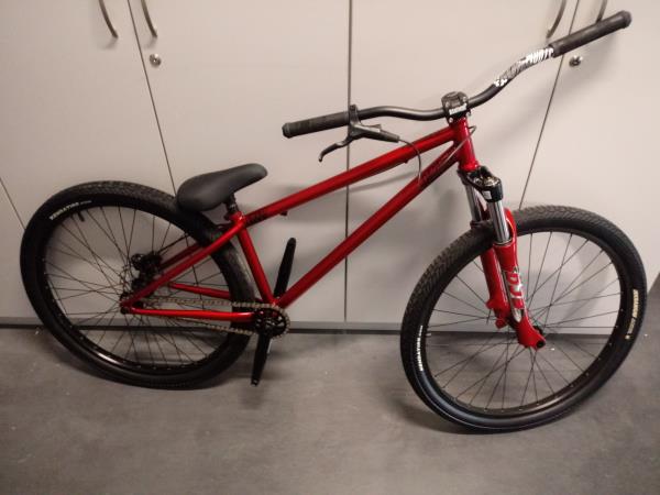 Rower Dartmoor Quinnie Red Devil, prototyp 2015