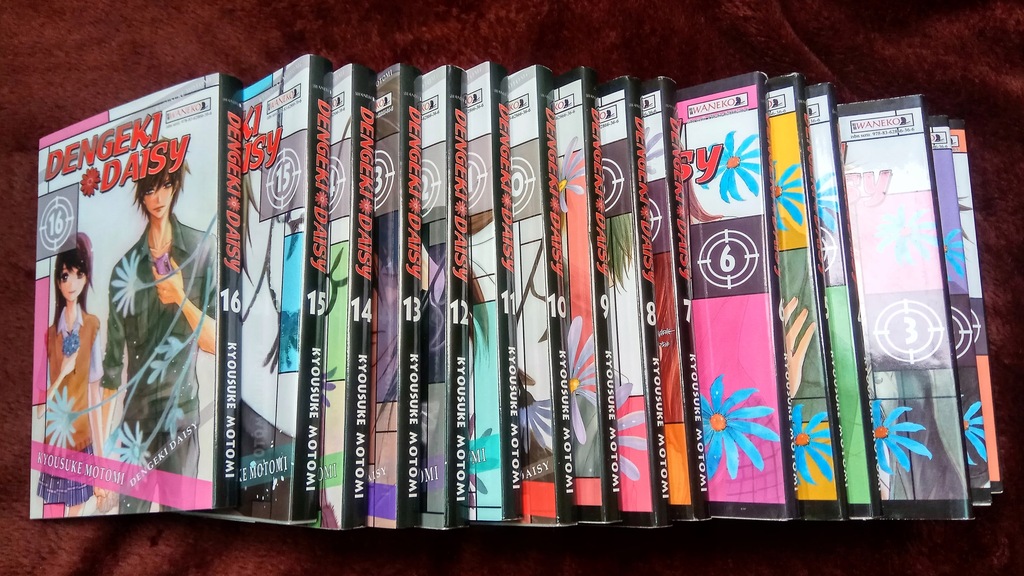 Dengeki Daisy manga, full komplet tomy 1-16