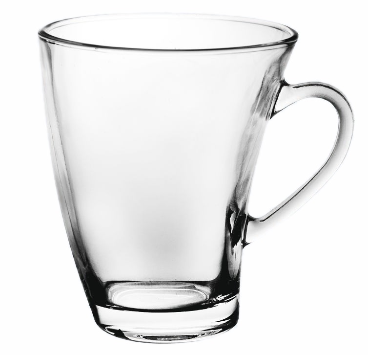 KUBEK KUBKI SZKLANY przezroczysty Żagiel 285 ml