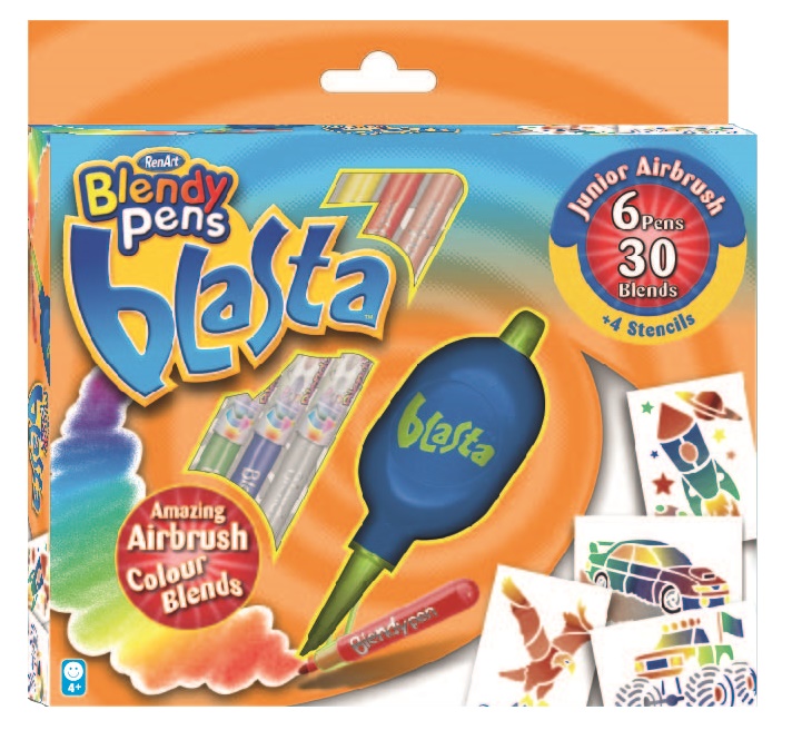 BLENDY PENS BLASTA FLAMASTRY Z POMPKĄ MAZAKI