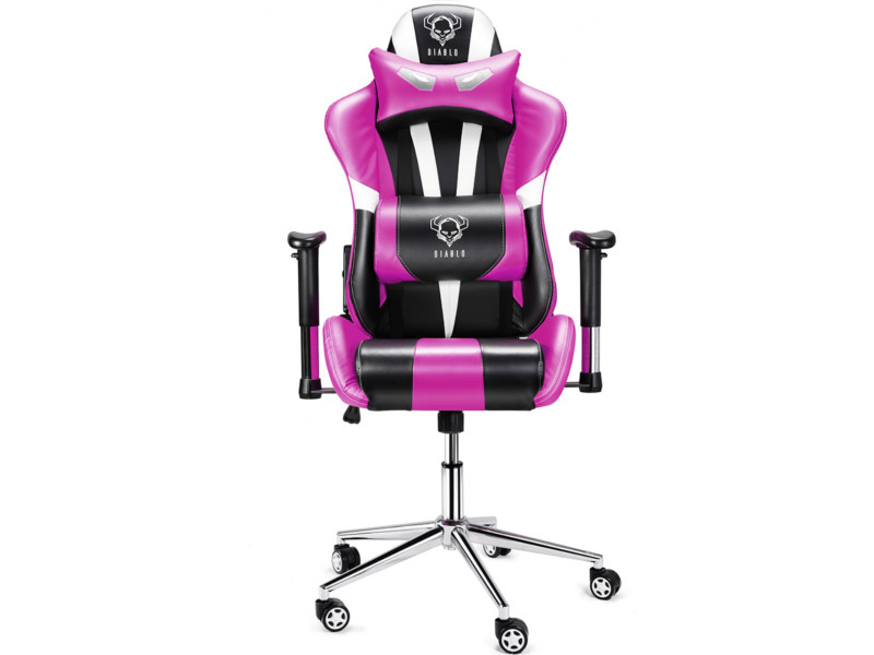 Fotel dla gracza gaminowy Diablo X-Eye Różowy