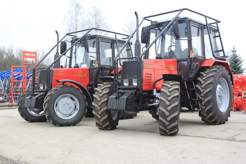Ciągnik Rolniczy MTZ Belarus 952.2 Zabudowa Leśna