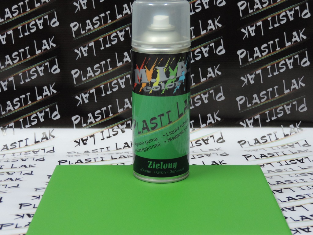 PLASTILAK PŁYNNA GUMA FARBA W GUMIE ZIELONY