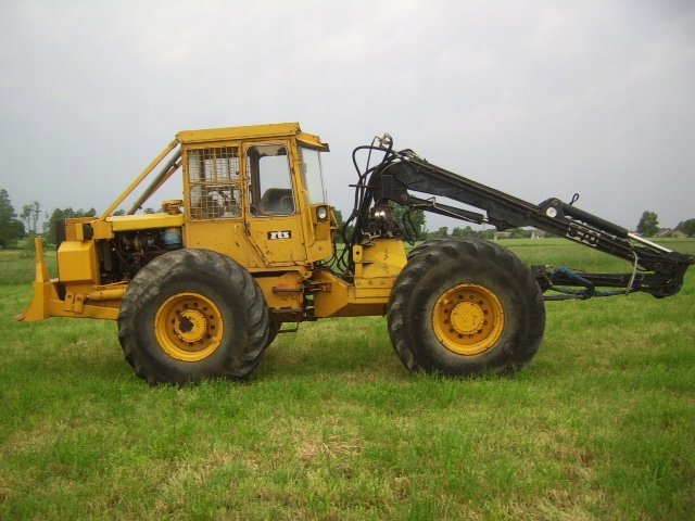 CIĄGNIK LEŚNY LKT 81 TURBO HARVESTER Z DŹWIGIEM