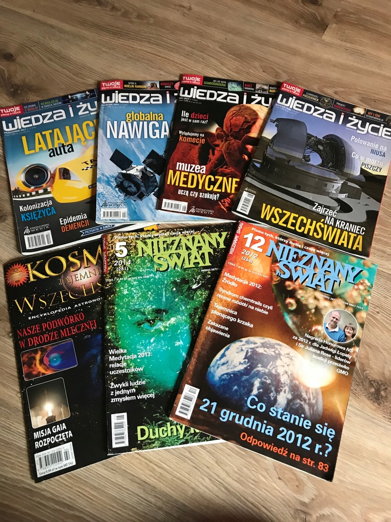 CZASOPISMA POPULARNONAUKOWE WIEDZA I ŻYCIE NIEZNAN