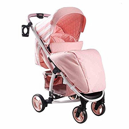 WÓZEK SPACERÓWKA MY BABIIE RÓŻOWY MB100 20878 7078720527