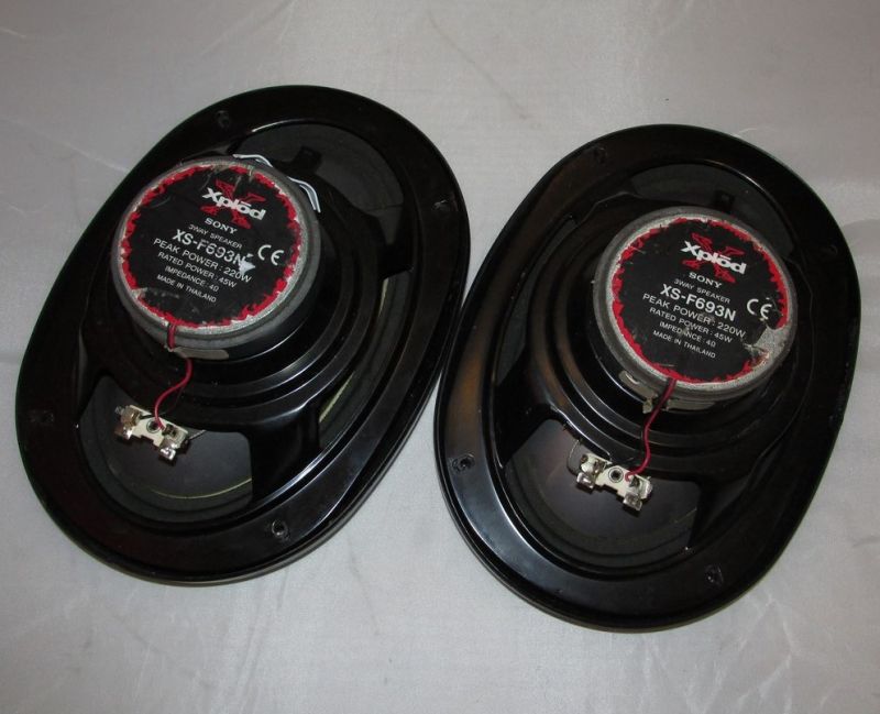 2 X GŁOŚNIKI SAMOCHODOWE SONY XPLOD XS-F693N 220W