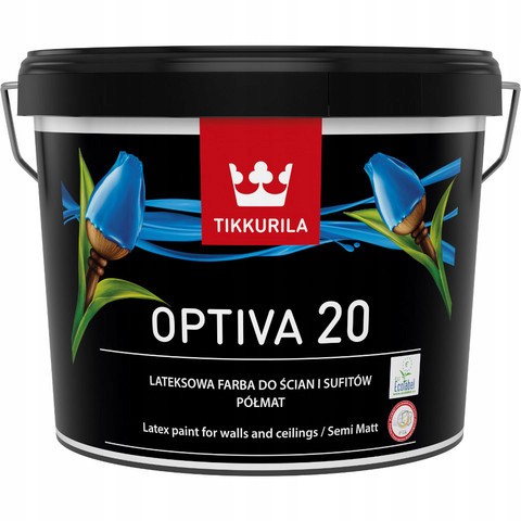 TIKKURILA OPTIVA SEMI MATT 20 PÓŁMAT 2,7L
