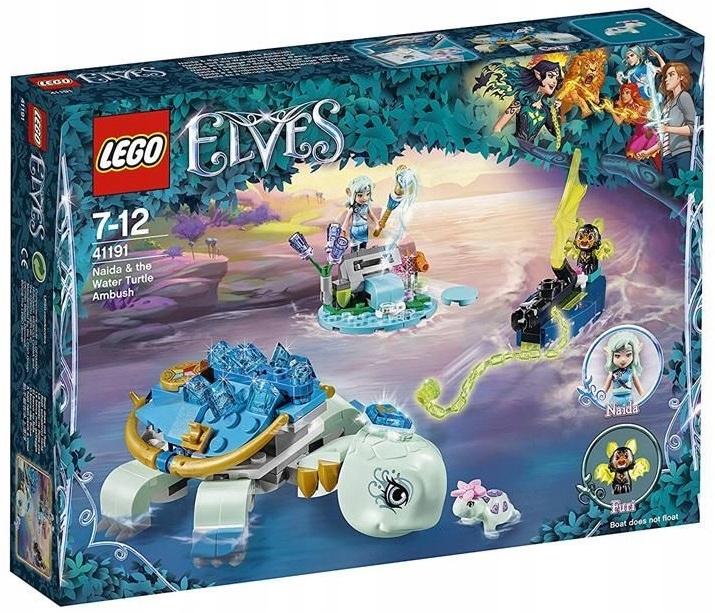 LEGO - Elves Naida i zasadzka na żółwia wody 41191