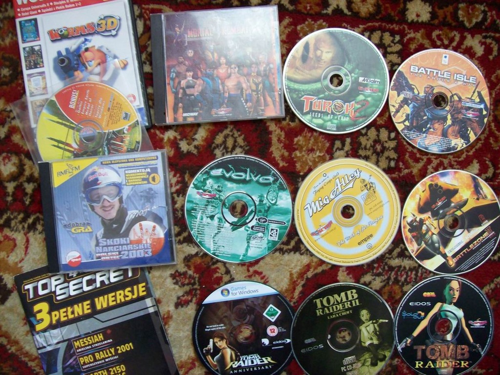 Gry DEMa CD ACTION,PLAY,TOP SECRET od 1996-2004