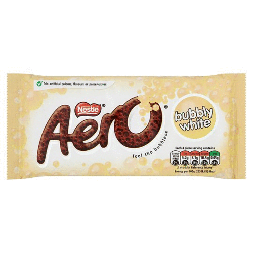 Aero Big Bubbly Bar White Vanilla | Coś słodkiego