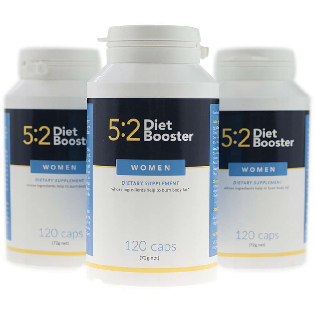 3x Diet Booster 5:2 Women ODCHUDZANIE FAT BURNER