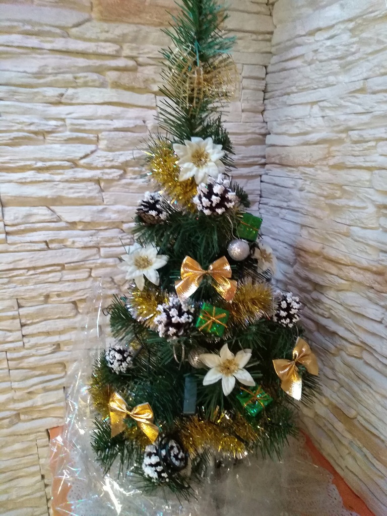Choinka Ubrana Z Lampkami LED Nowe 65cm PROMOCJA