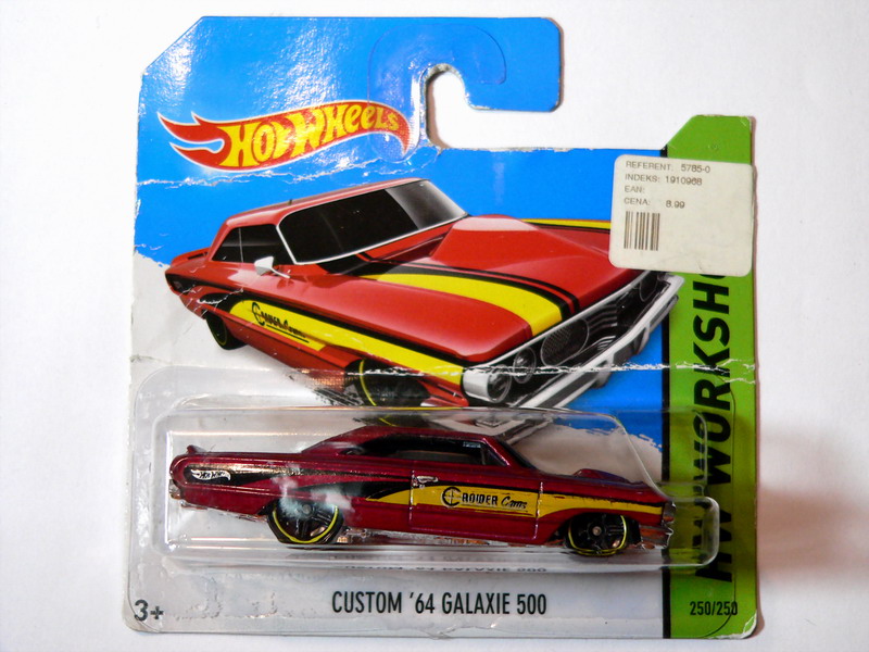 hot wheels custom 64 galaxie