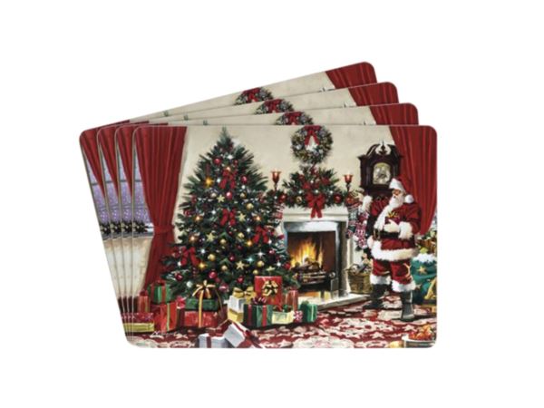 PODKŁADKI KORKOWE SANTA KPL. 4 SZT