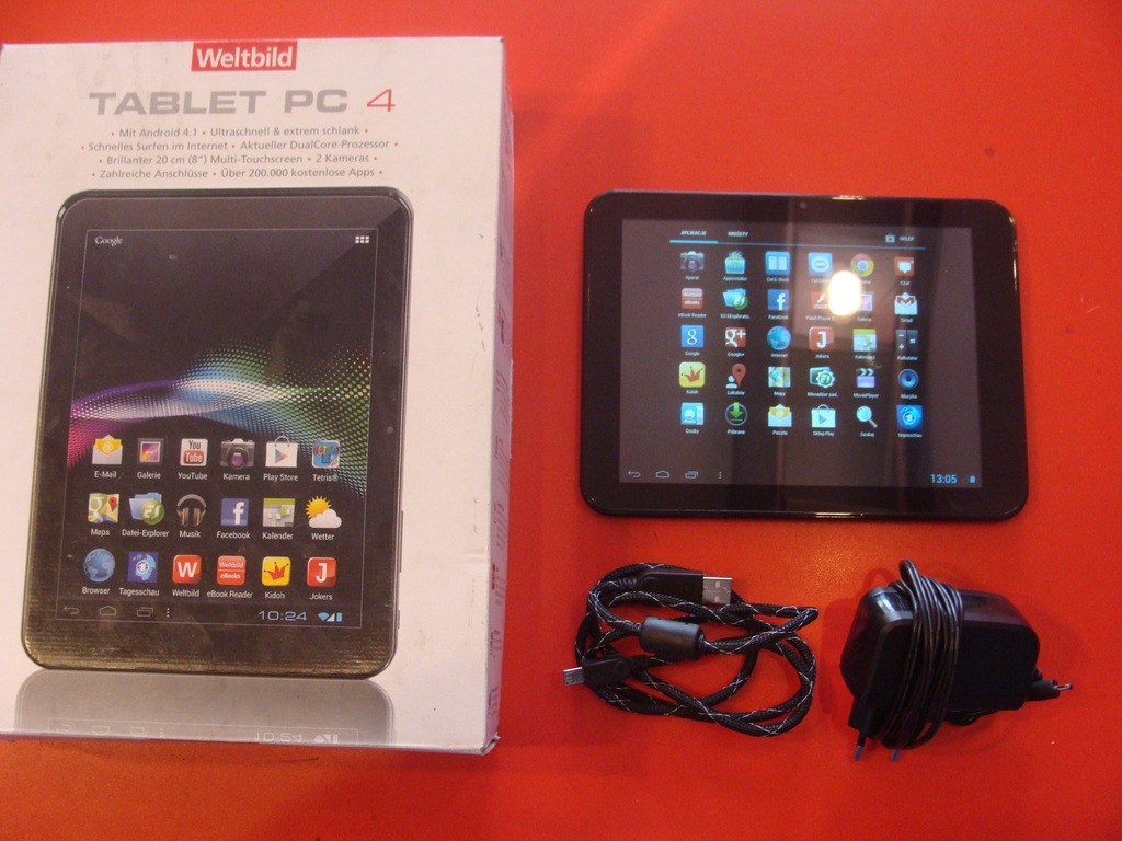 TABLET WELTBILD PC 4 8 Cali Android 149 zł 7171522314 oficjalne archiwum Allegro