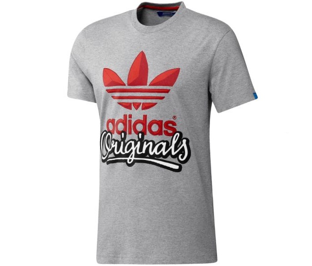 T-shirt Adidas ORIGINALS TREFOIL SCRIPT roz.  S