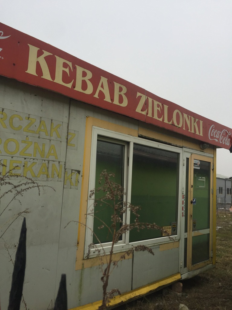 Budka gastronomiczna kebab z CHŁODNIĄ