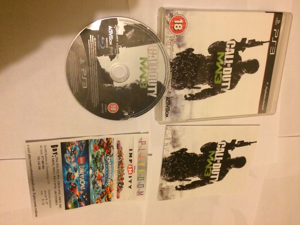 GRA PS3 SONY CALL OF DUTY MW3 GRY SKLEP PLAYROOM