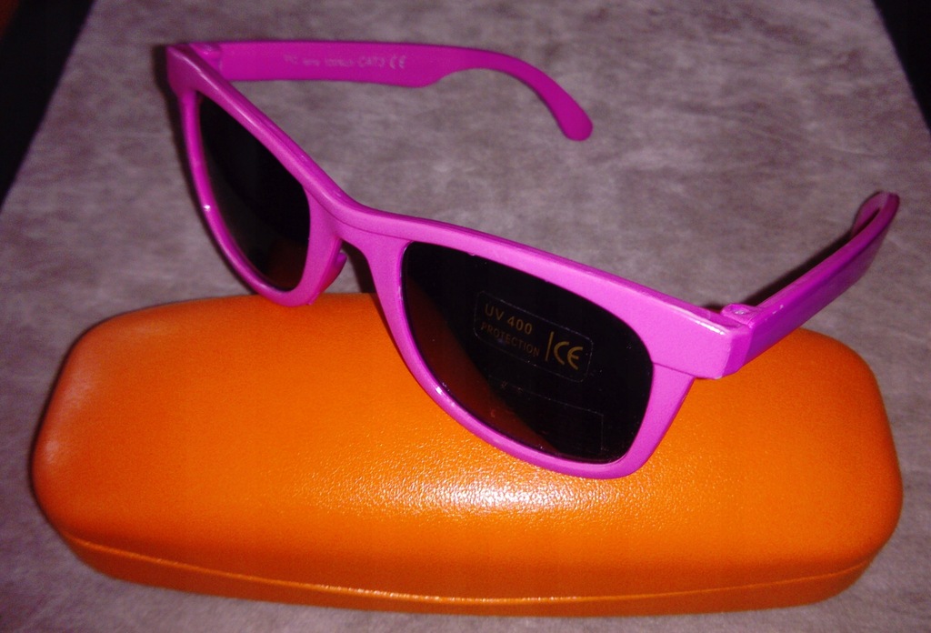 Okulary przeciwsłoneczne dziecięce UV400 + ETUI!!!