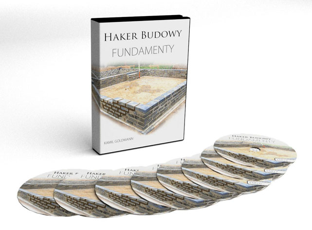 Fundamenty w Szalunkach - Haker Budowy, Kurs 8xDVD