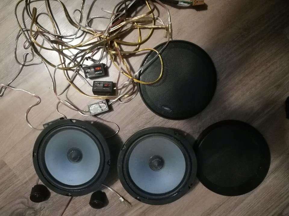 Zestaw Hertz DV 165 120W + DT16 + zwrotnice