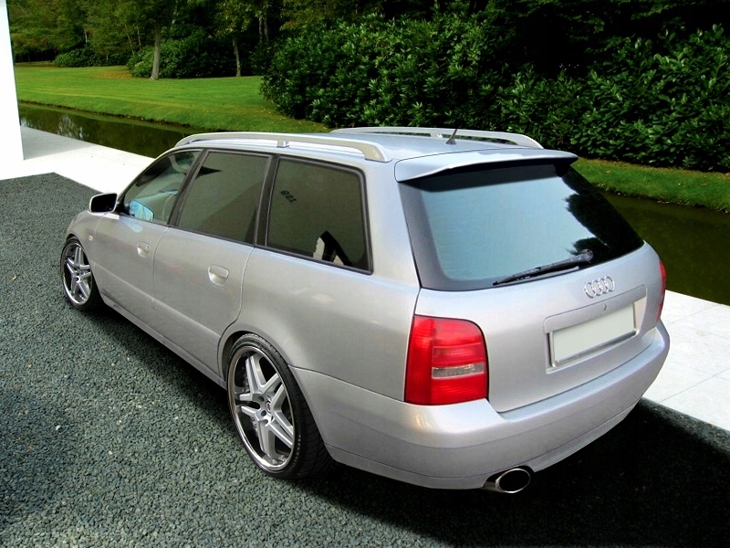 AUDI A4 B5 (8D) * SPOILER TYLNY AVANT * DJ-TUNIN ...